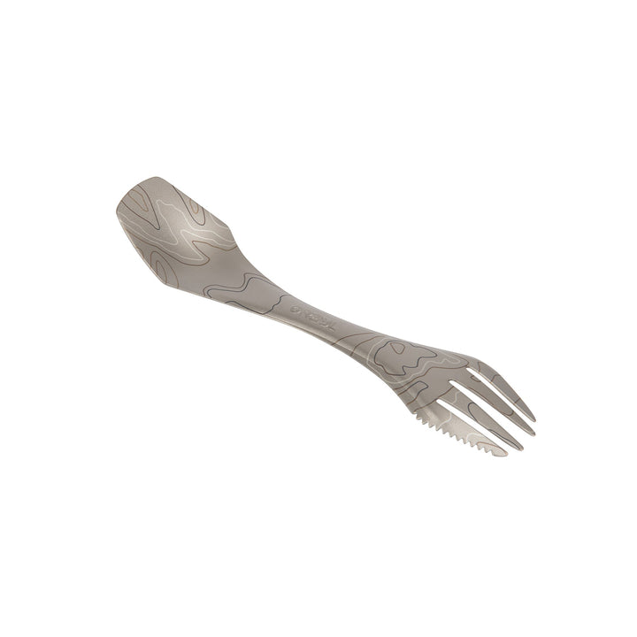 Grayl Ti Spork – 170mm / Flip View / Titanium