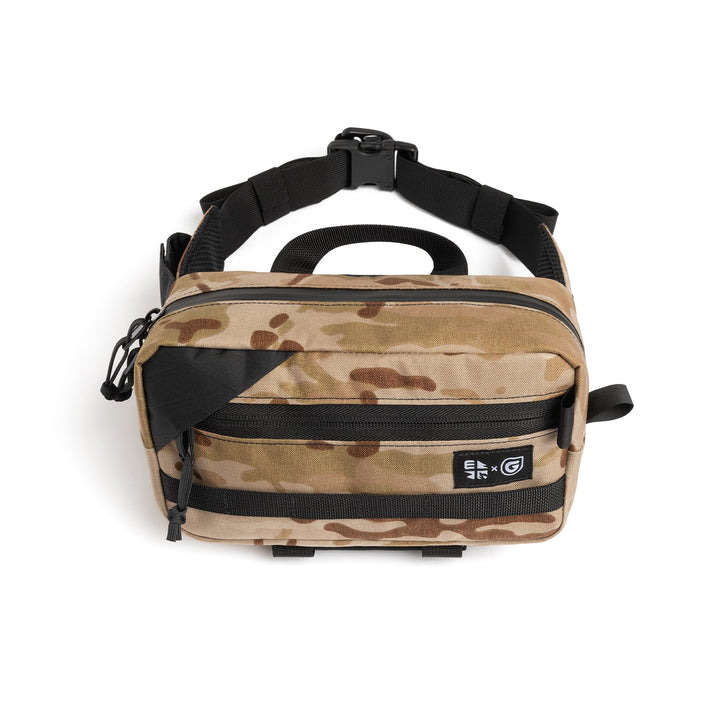 Eathwell® Grayl® 4.5L BottleLock™ Hip Pack / Straight On / MultiCam Arid